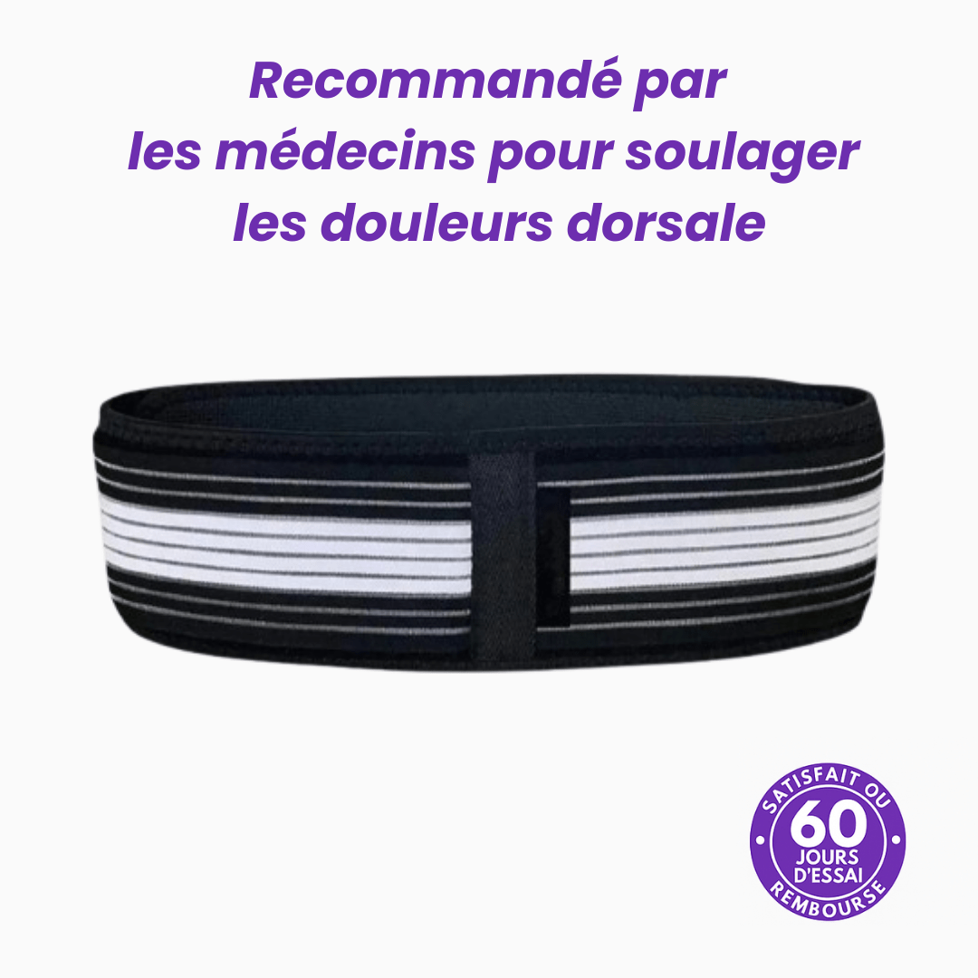Ceinture Dorsale | Soulage les maux de dos et la sciatique - Soxelle