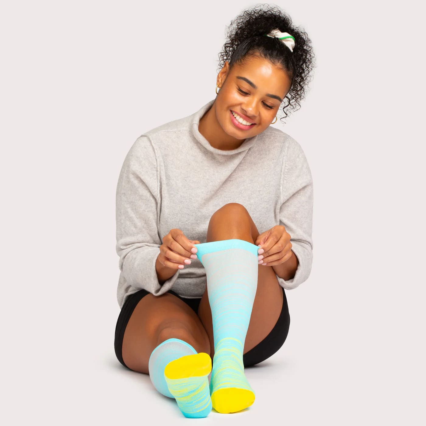 Chaussettes de Compression Soxelle pour une Meilleure Circulation (Multicouleur) - Soxelle