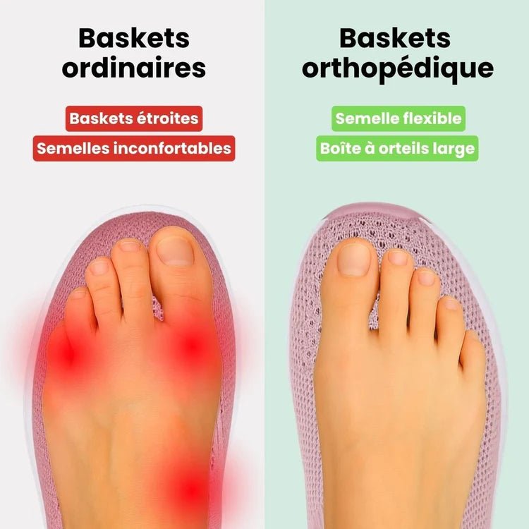 Chaussures Orthopédiques Femmes - Soxelle
