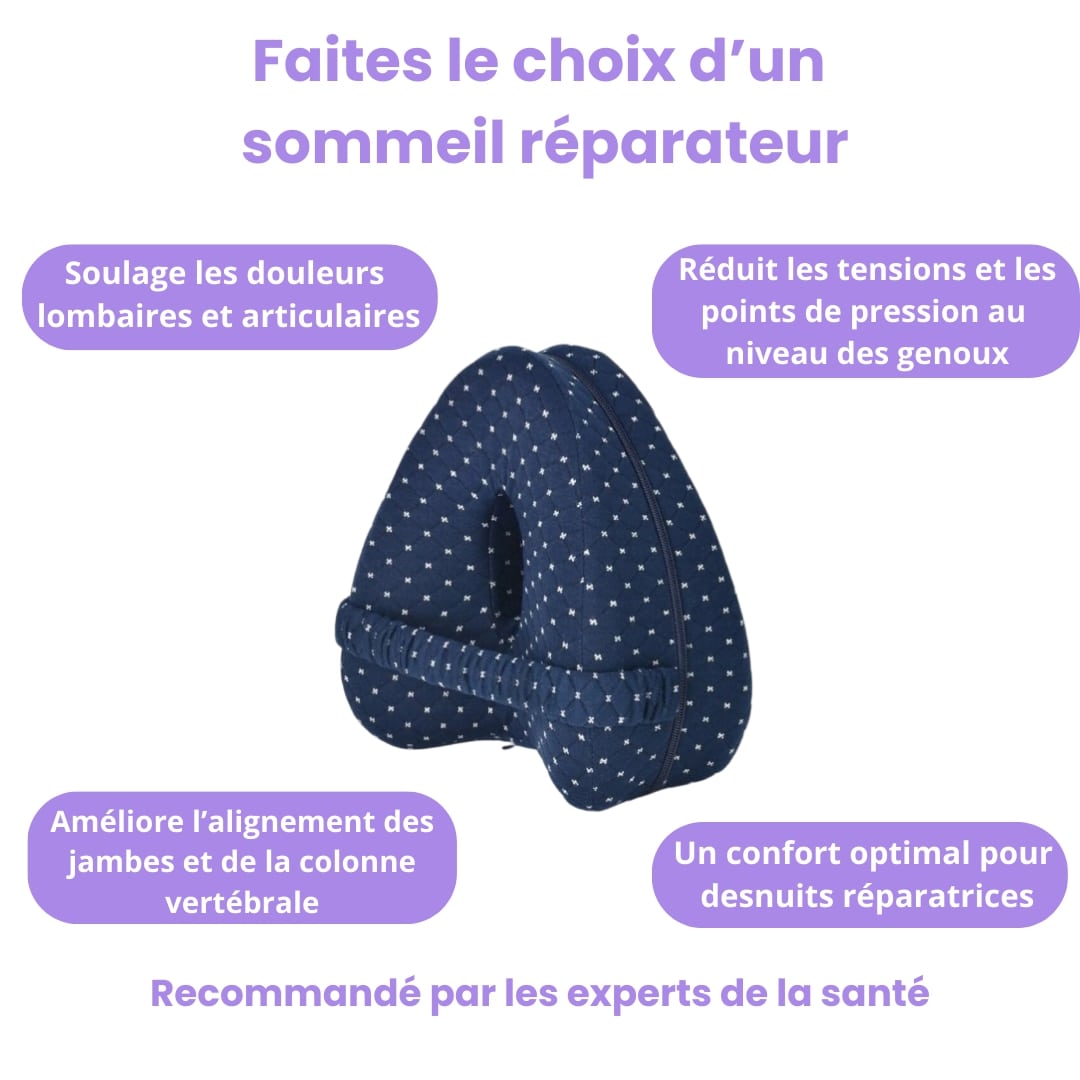 Coussin orthopédique genoux - Soxelle - Soxelle