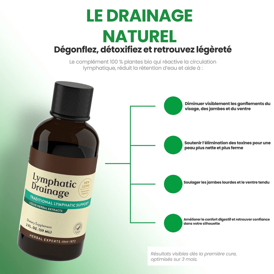 Drainage Lymphatique Naturel – Silhouette affinée, jambes légères, ventre plat - Soxelle