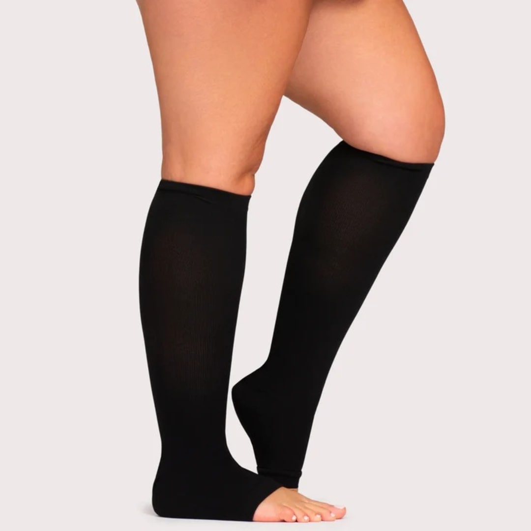 Fini les jambes lourdes et douloureuses – Chaussettes de compression Soxelle (Ouverte) - Soxelle