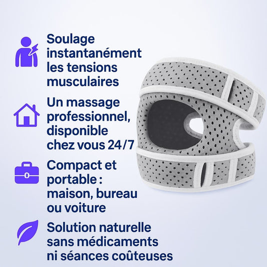 Genouillère Rotulienne - Soutenez et Stabilisez vos genoux - Soxelle