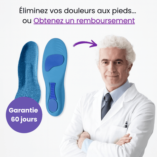 Semelle Orthopédique - Redresse et soulage vos orteilles - Soxelle